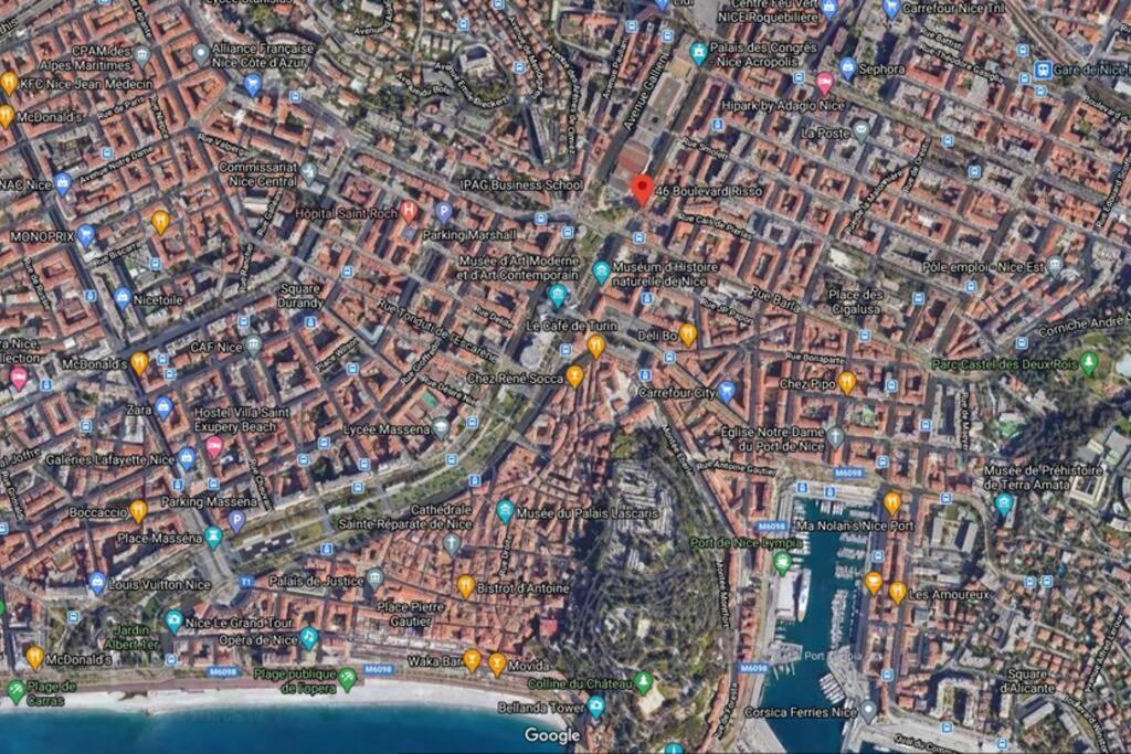 Garibaldi 3 Chambres 6 Couchages, Easy Check-In Nice Eksteriør billede